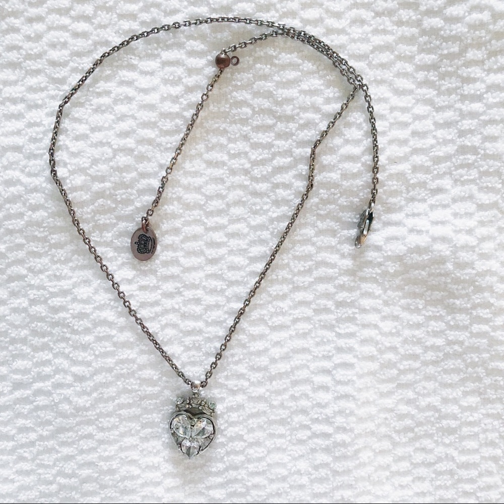 Authentic Juicy Couture Diamond Necklace